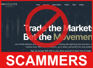 Infinite Markets face screen