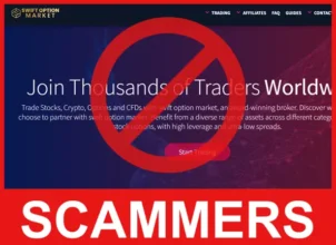 Swift Option Market face screen