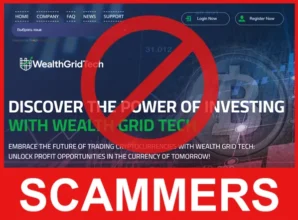 Wealth Grid Tech face screen