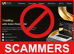 Aclon Finance face screen