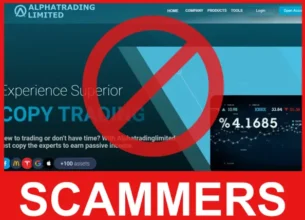 Alphatrading Limited face screen