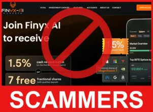 Finyx AI face screen