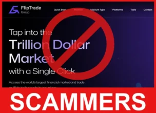 FlipTrade Group face screen