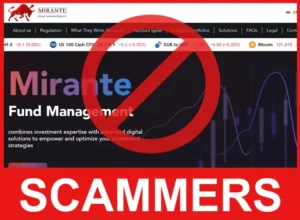 Mirante Fund Management face screen