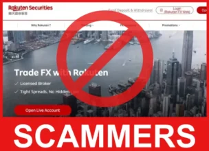Rakuten Securities face screen