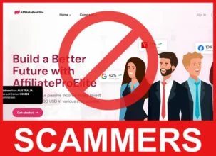 AffiliateProElite face screen