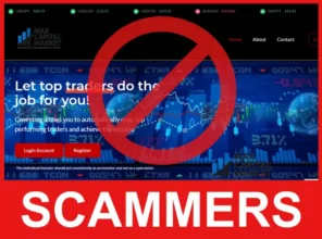 Max Capital Market face screen