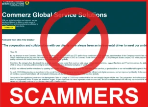 Commerz Global face screen