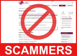 FortisReserve face screen