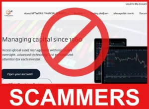 Network Financial Services face screen