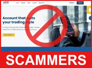 VR19 Capital Ltd face screen