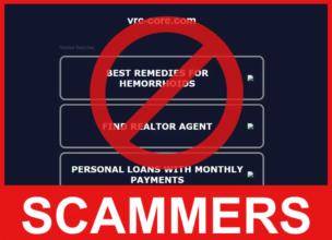 VRC Core face screen