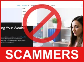 VTW Management face screen