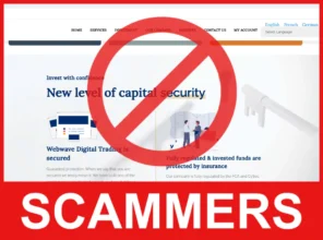 Webwave Digital Trading face screen