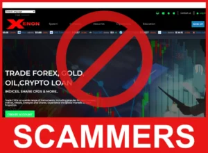 Xenon Capitals face screen