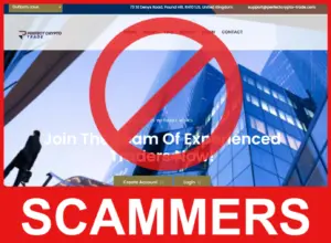 Perfect Crypto Trade face screen