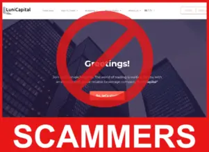 LuniCapital face screen