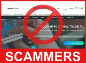 Signal Trade FX face screen