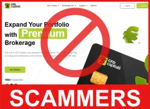 CFD Capitals face screen