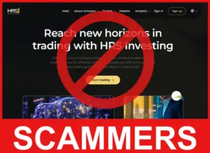HRS Investing face screen