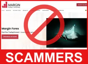 Margin Forex face screen