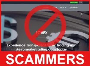 Revomarketrading face screen