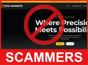 EXO Markets face screen