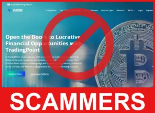 TradingPoint face screen